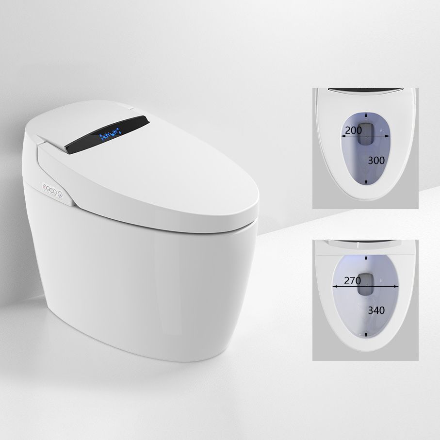 Contemporary One-Piece Toilet Bowl Floor Mounted Urine Toilet for Washroom