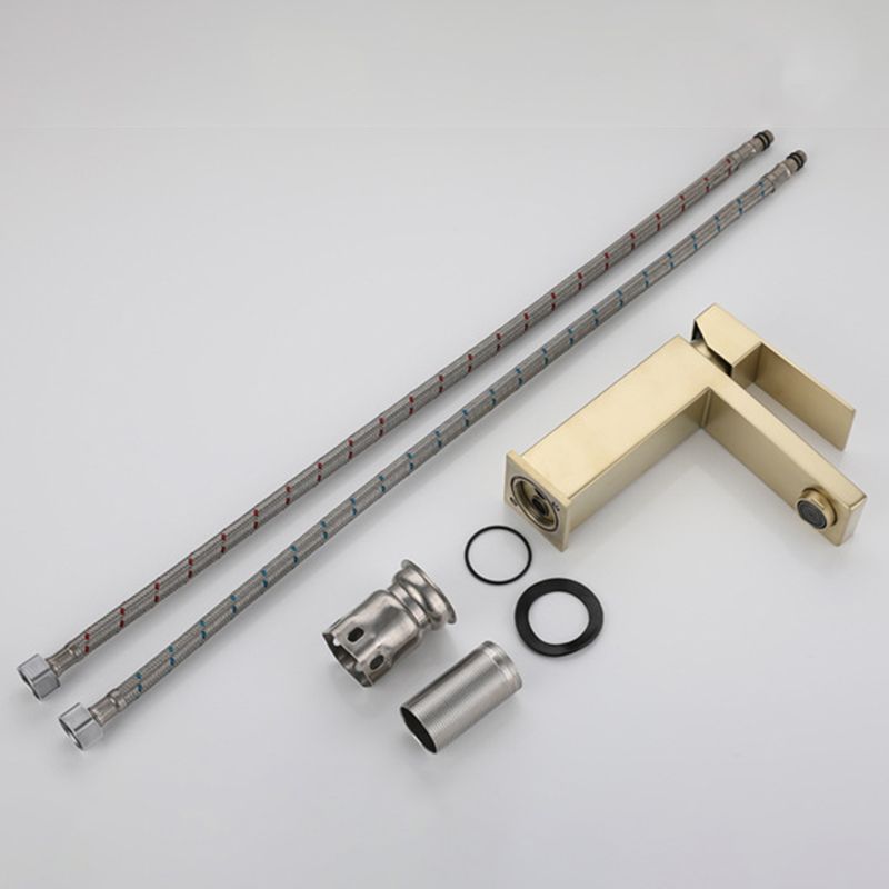 Glam Style Faucet Single Lever Handle Vessel Sink Bathroom Faucet