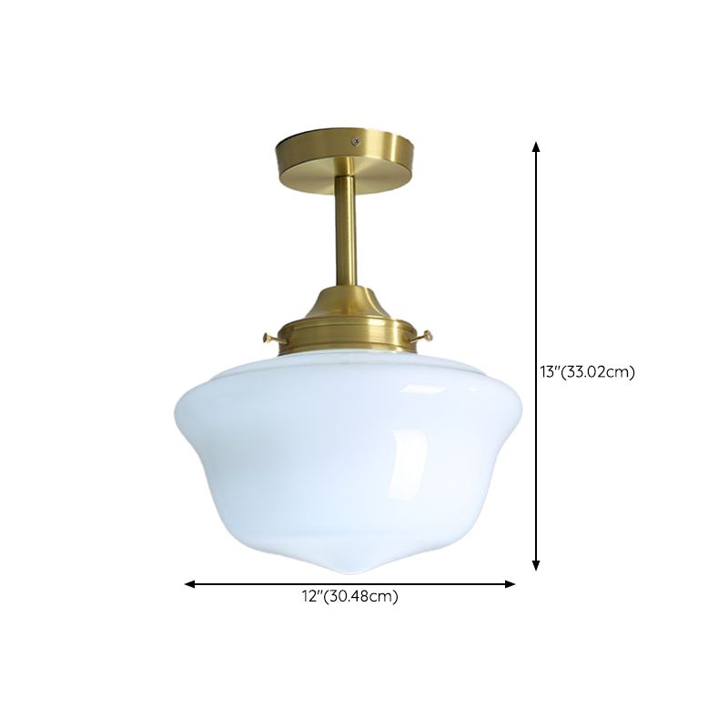 Modern Simple Metal Ceiling Light Geometry Shape Ceiling Lamp for Bedroom