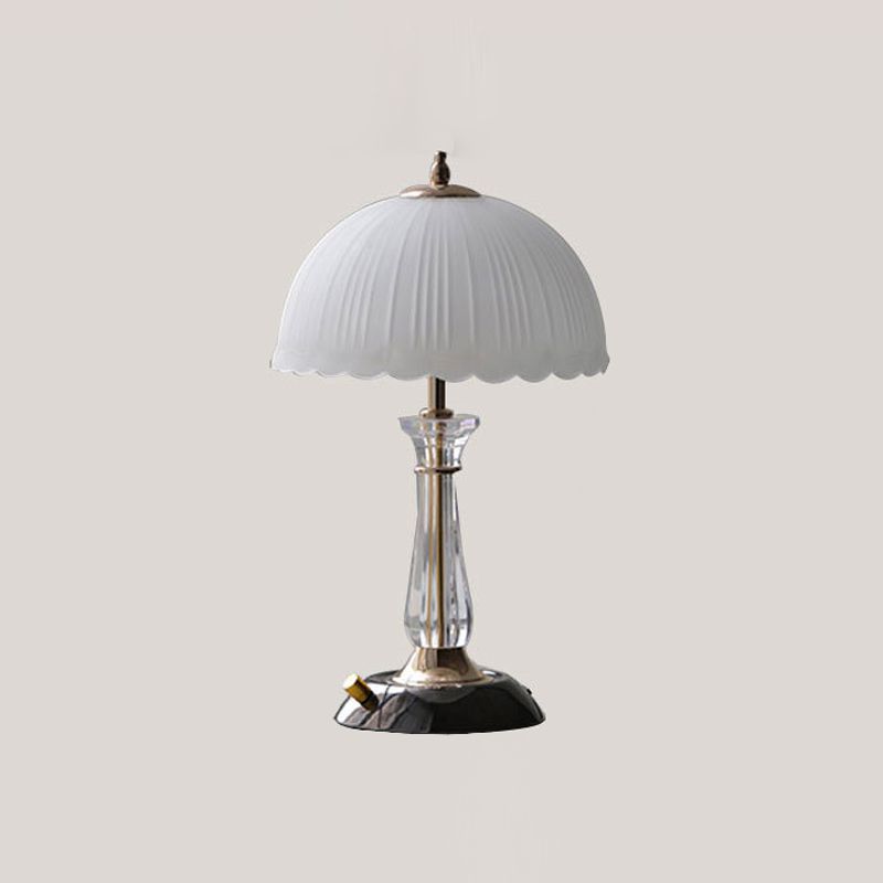 Dome Shape Table Lamp Nordic Style 1 Light Table Light for Bedroom