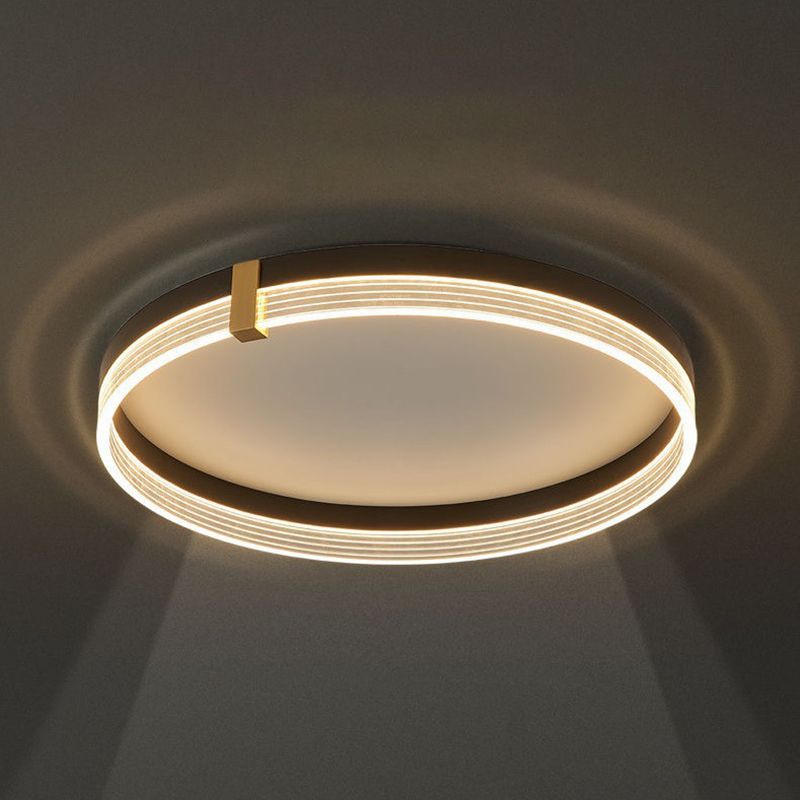 Moderne stijl acryl led inbouw plafondverlichtingsarmaturen Geometrisch 1-lichts inbouwlicht