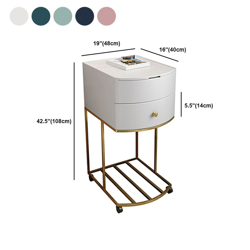 42.5" Height Flip-top Vanity Set with Mirror and Drawer for Bedroom