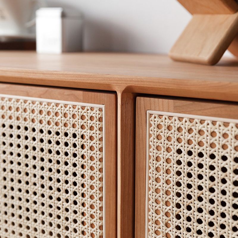 Home Storage Sideboard Modern Wooden Sideboard Cabinet with Doors