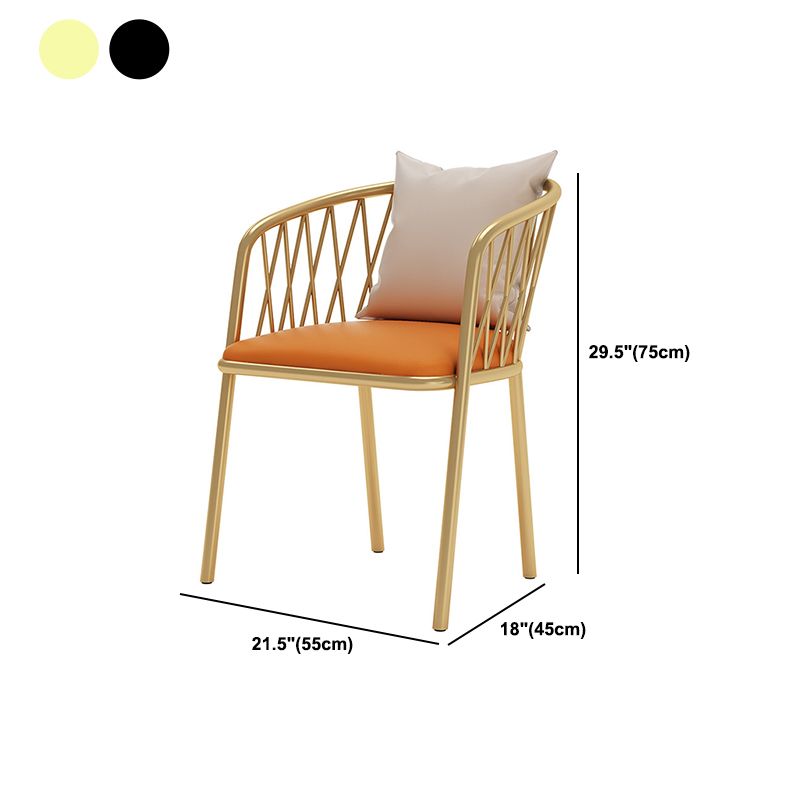 Glam Sintered Stone Dining Table Set Round 1/3/4/5 Pieces Dining Set for Home Use