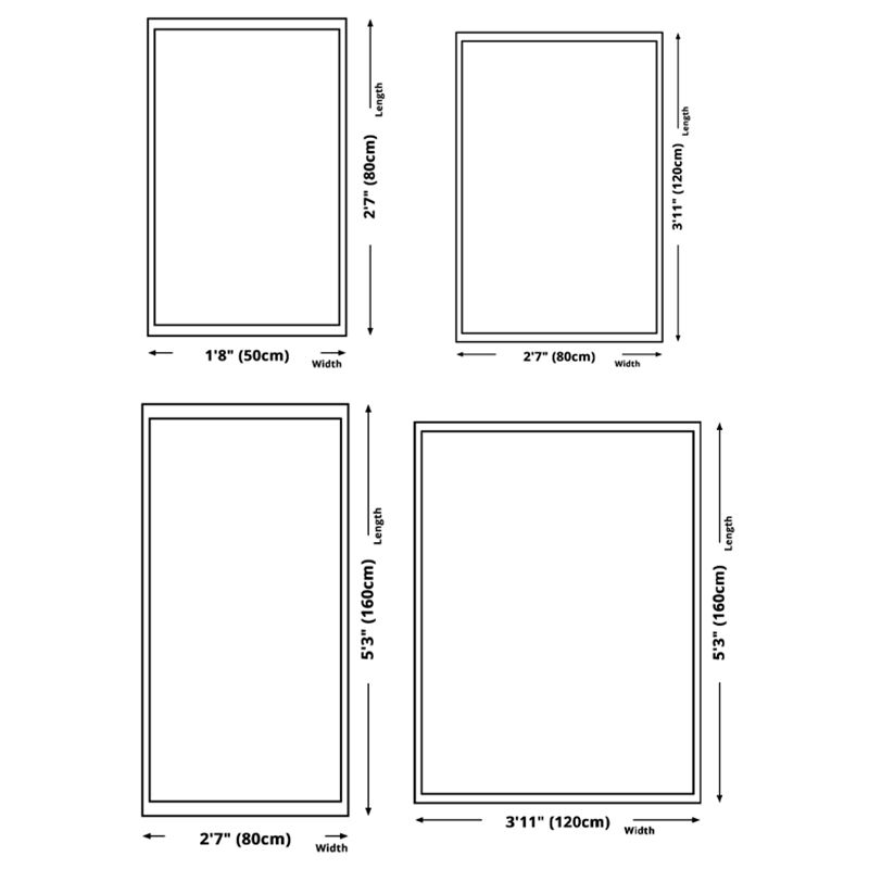 Buntes Teppich aus der Mitte des Jahrhunderts künstlerischer blumbarer Teppich Friendliger waschbarer Teppich für Wohnkultur