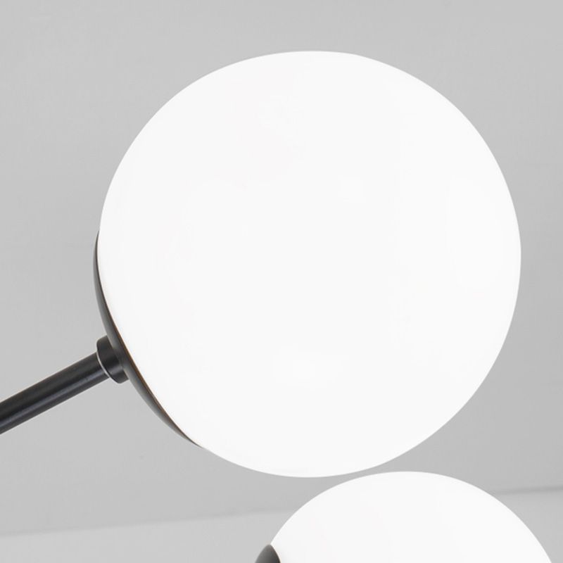 2 Schichten minimalistischer Kronleuchter Glasanhänger Kronleuchter für Esszimmer Schlafzimmer