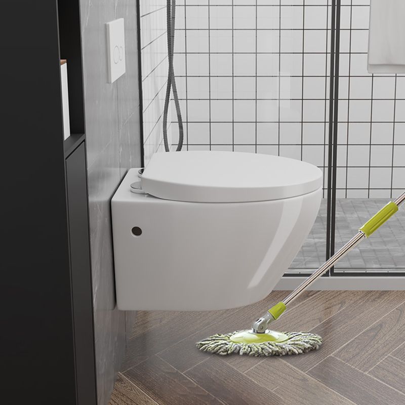 Modern Wall Mount Toilet Bowl One-Piece Urine Toilet for Washroom