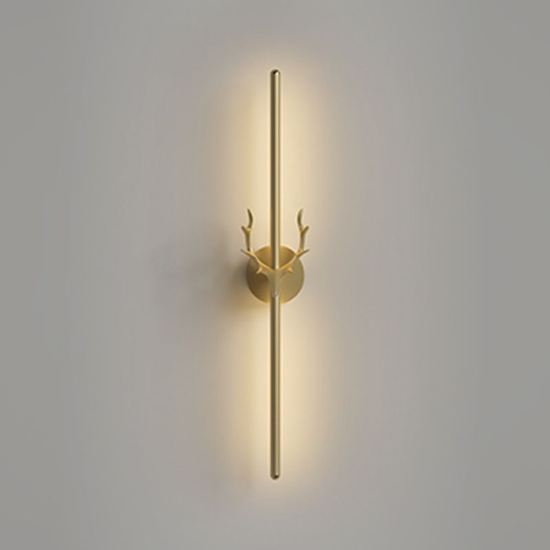 Lumière murale en métal de style moderne Minimaliste de bande LED LED GALCE LEUR POUR LA CHAMBRE