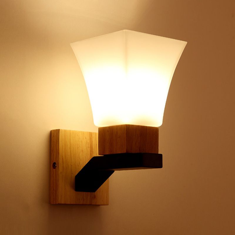 1-Light Wall Mount Light Fixture Modern Wall Mounted Lighting for Living Room
