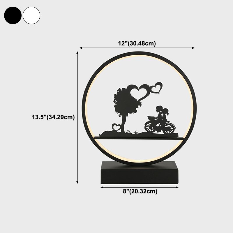 Modern Style Desk Lighting Fixture Linear LED Desk Lamp Beside Bed