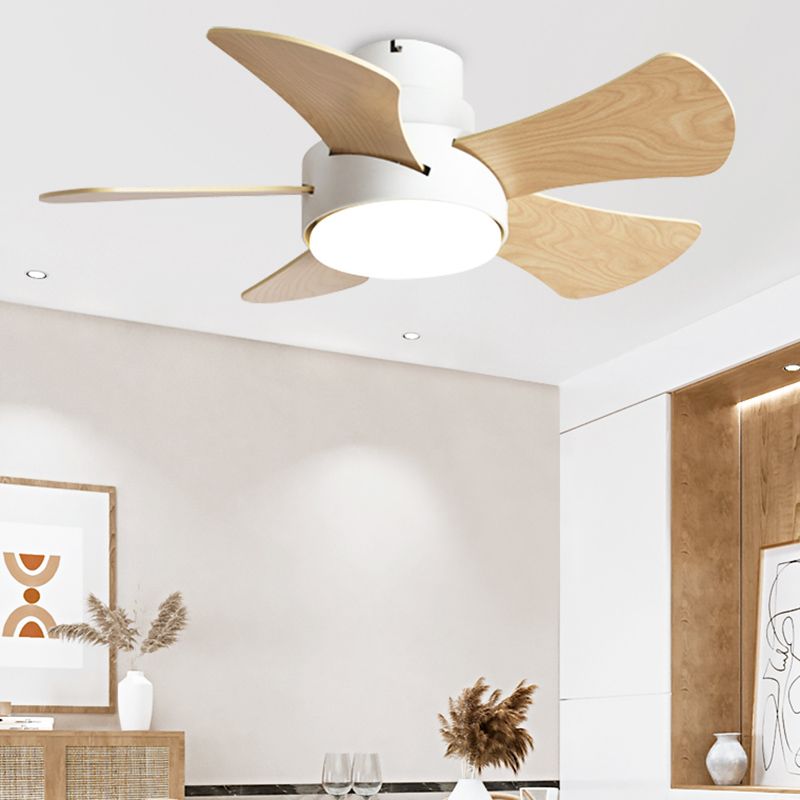 Ceiling Fan Light Simple-Style LED Metal Ceiling Flush Mount Light