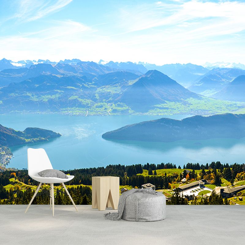 Photography Environment Friendly Mural Wallpaper Mountains Bedroom Wall Mural