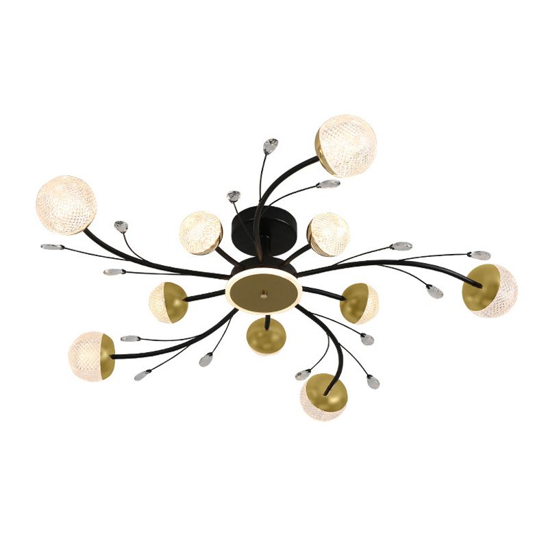 Branch Shape Flush Mount Ceiling Light Modern Fixture Flush Mount Lamp for Dining Room