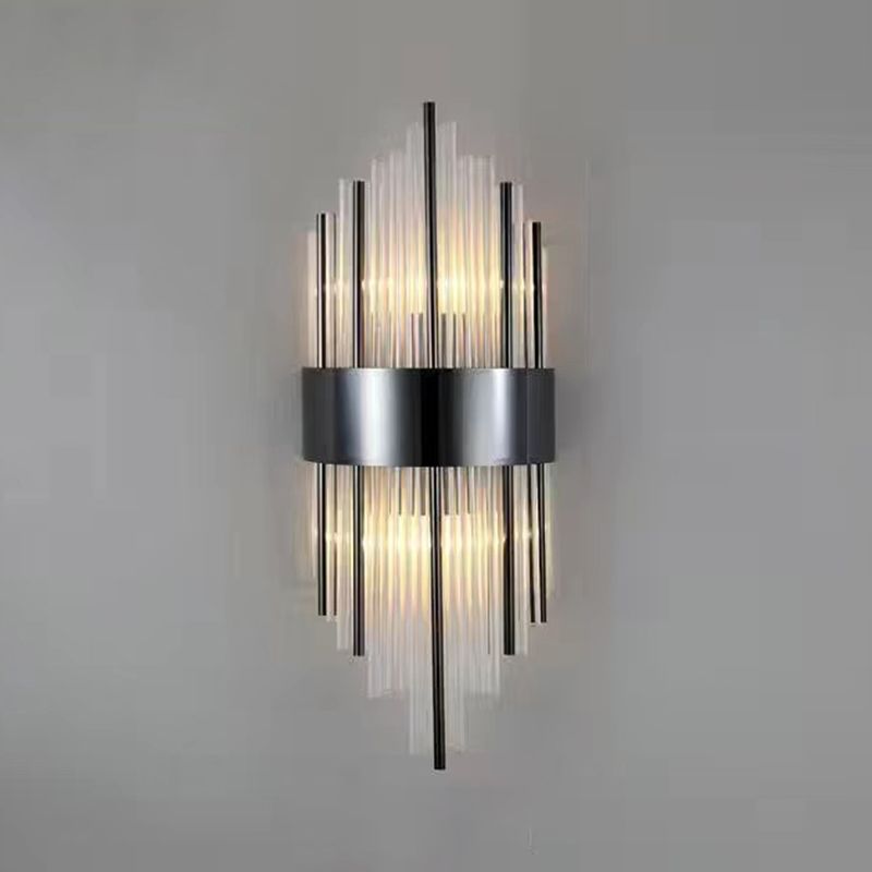 Forme géométrique Crystal Light Style moderne 2 lumières