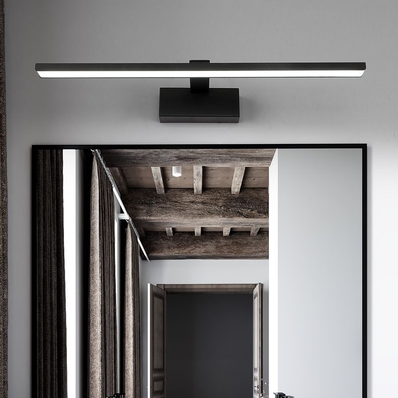 Modern Style Linear Wall Lighting Aluminum Wall Mirror Mounted Light Fixture