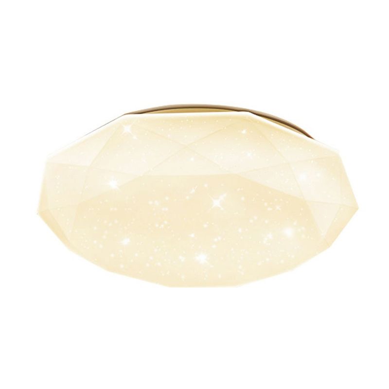 Starsky Design plafonnier suspendu LED luminaire Salon Blanc acrylique ombre semi - sombre