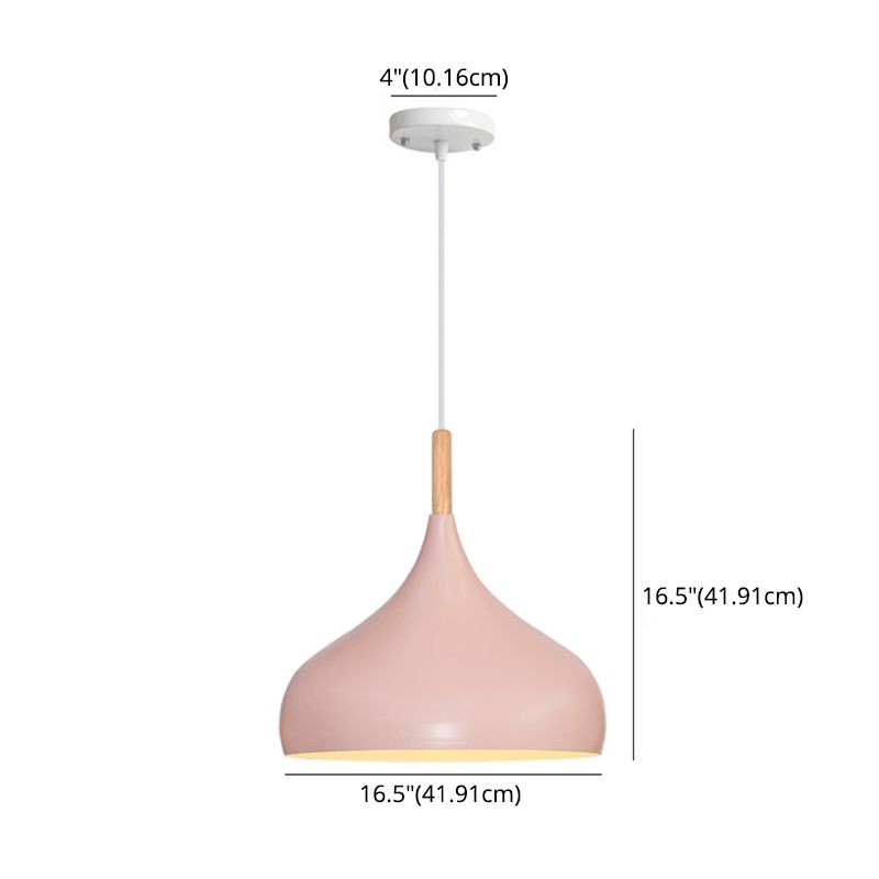 1 lumière en larme de larme suspendue