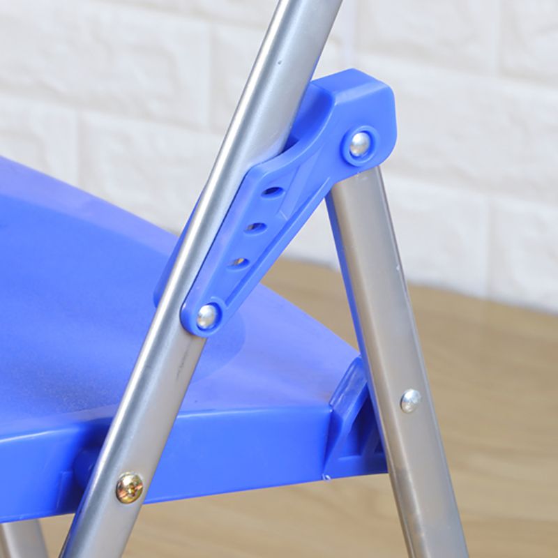 Silla lateral moderna de metal para interior y exterior, silla lateral de comedor con respaldo abierto