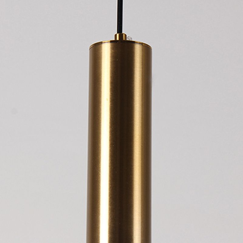 LED contemporain Light Light Simple Linear Pending Lighting Fixtures pour chambre à coucher