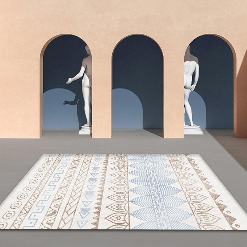 Fancy Medallion Indoor Tapijten Multi -gekleurde Boho Chic Tapijt Synthetics Pet Friendly Rug voor huizendecoratie