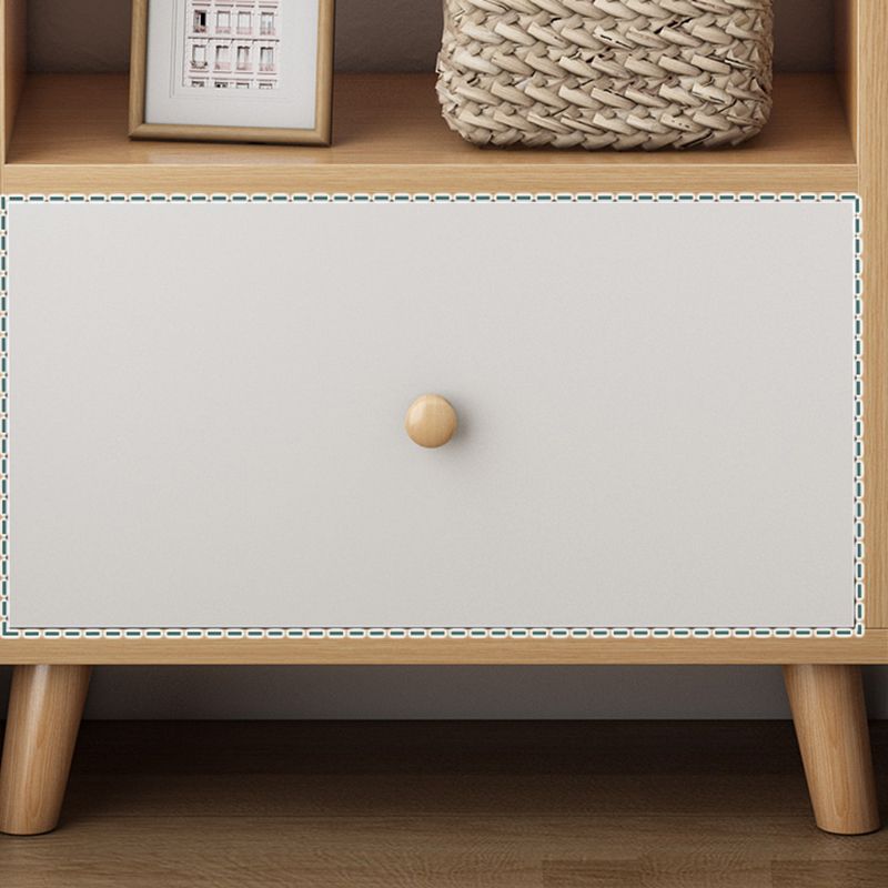 19.69" Long 1 - Drawer Accent Chest Wooden Chest with Shelves