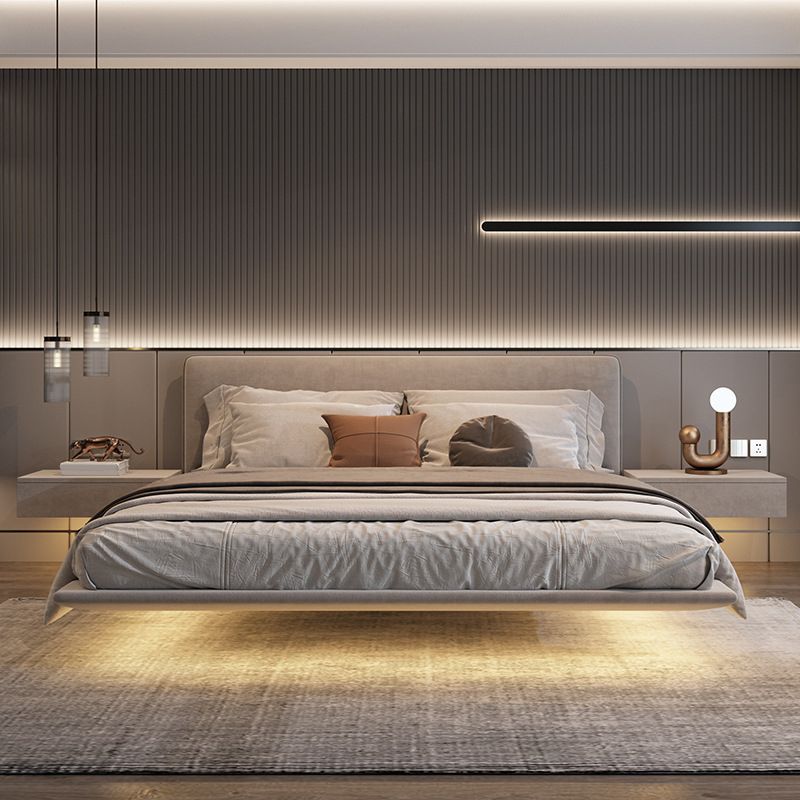 Mid-Century Modern Daybed Pine Wood Foam Rectangular Bed Frame for Home