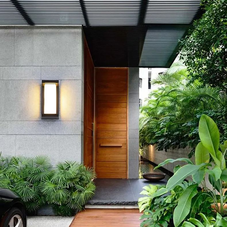 Geometric Wall Lighting Simplicity Metal 1 Light Wall Sconces