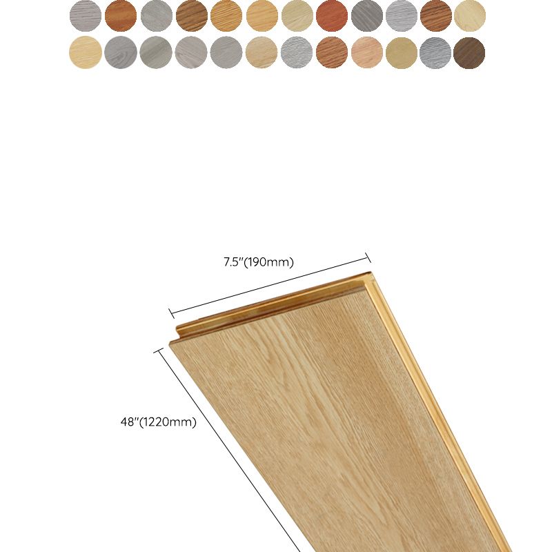 Laminate Flooring Wooden Click-clock Scratch Resistant Laminate Flooring