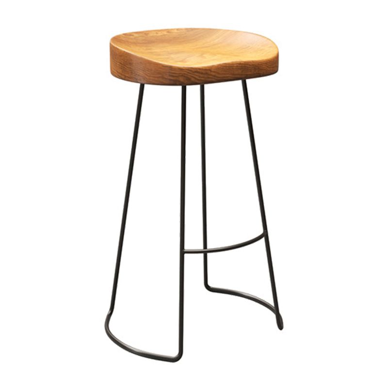 Industrial Rectangle Bar Table Set 1/5 Pieces Natural Colour Wood Counter Table