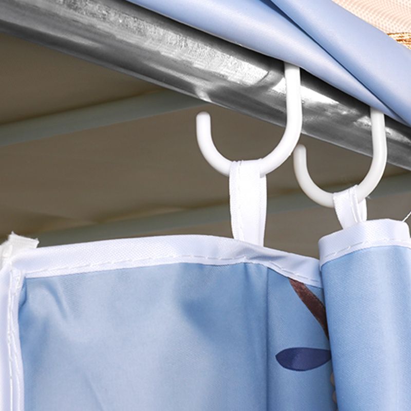 Modern Style Wardrobe Metal Wardrobe Closet with Garment Rod