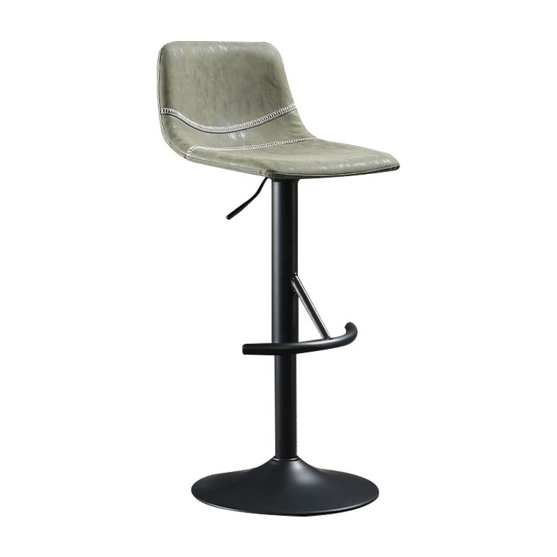 Modern Metal Dining Kitchen Room Armless Stool Low Back Bar Stool