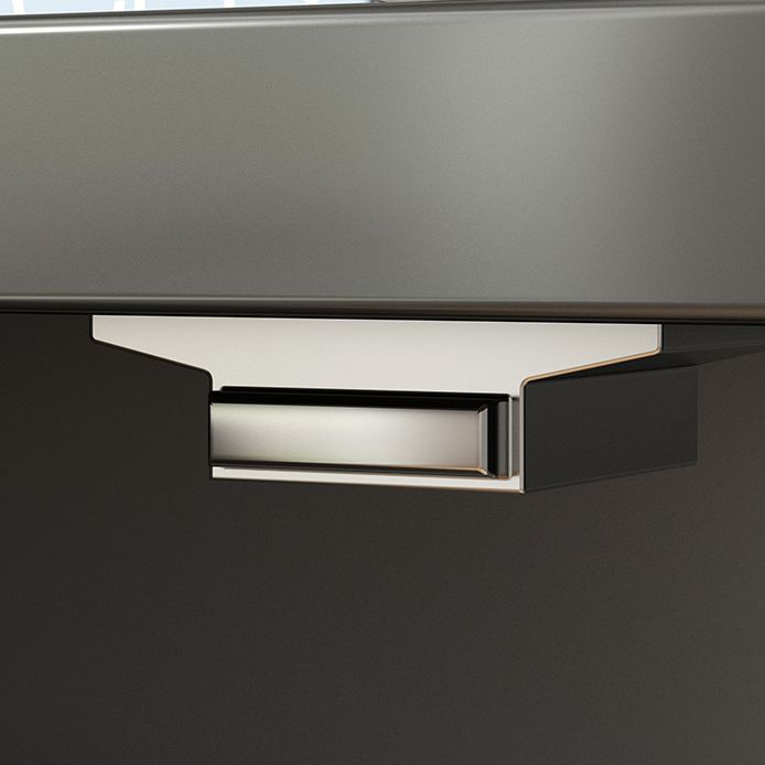 Ultra Modern Combo Dresser Wood Horizontal Storage Chest Dresser for Bedroom