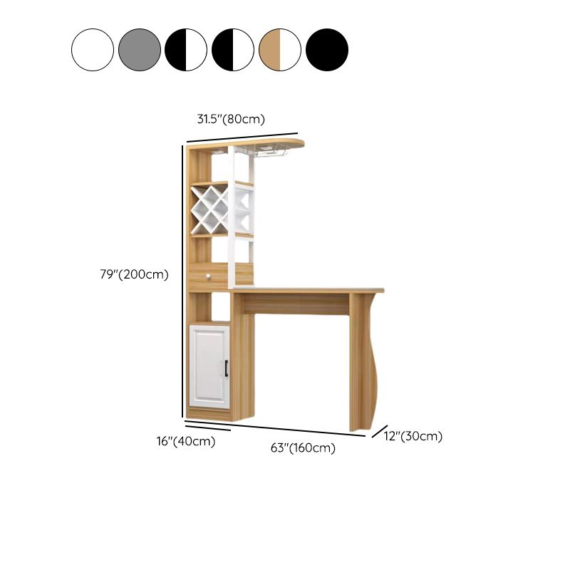 Modem & Contemporary Specialty Wood Bar Height Table for Living Room