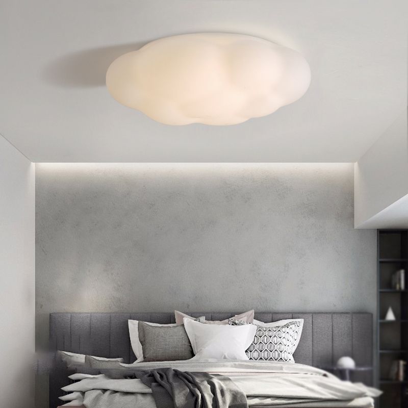 Modernism LED Ceiling Light White Flush Mount Lighting for Home