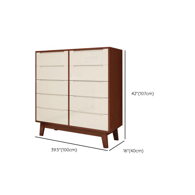 15.6-inch W Traditional Storage Chest Manufactured Wood Storage Chest Dresser