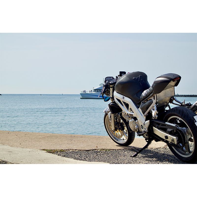 Unique Design Motorcycle Mural Wallpaper Contemporary Wall Covering for Home Decoration