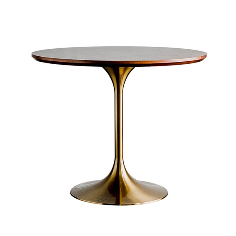Modern Round Wood Dining Table Tulip Base Home Kitchen Dinner Dining Table