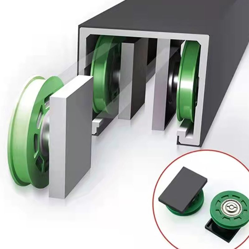 Contemporary Stainless Steel Frame Shower Bath Door Double Sliding Shower Door