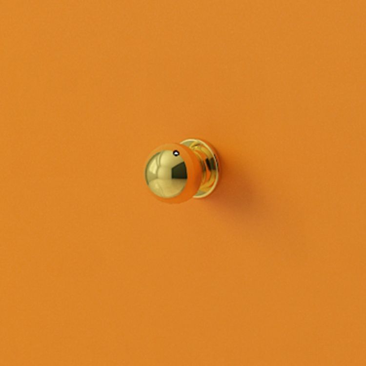 6-Drawer Engineered Wood Sideboard 47.5"L Modern Orange Buffet for Dining Room