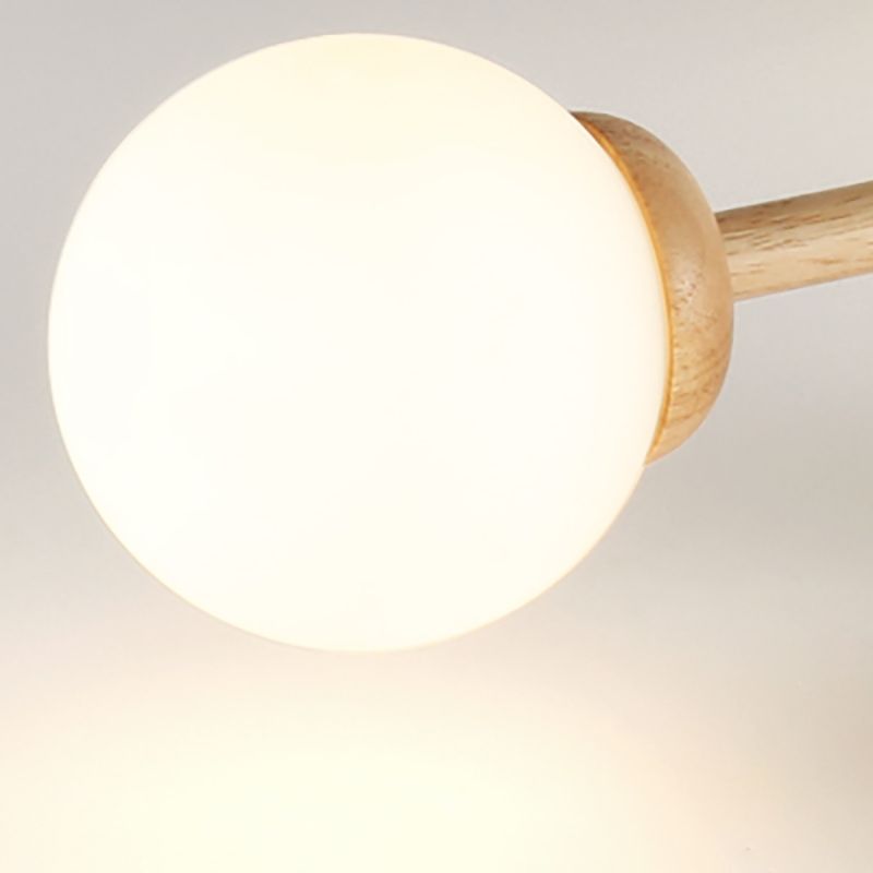 Spoetnik-plafondlamp Glazen kap Inbouwlamp voor kledingwinkel