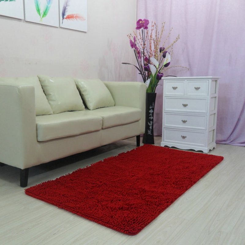 Tappeto casual multicolore in cotone miscela area di colore solido tappeto non slip per animali domestici tappeti per la lavabile per camera da letto