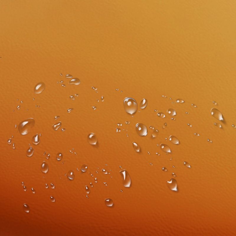 Modern Pouf Ottoman PU Leather Upholstered Solid Color Round Ottoman