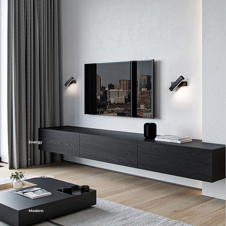 LED MODERNO LED ROTATABLE DEL ALUMINIO DEL ALUMINIO RECTANGULA LUMINACIÓN CON SOMBRA ACRYLIC