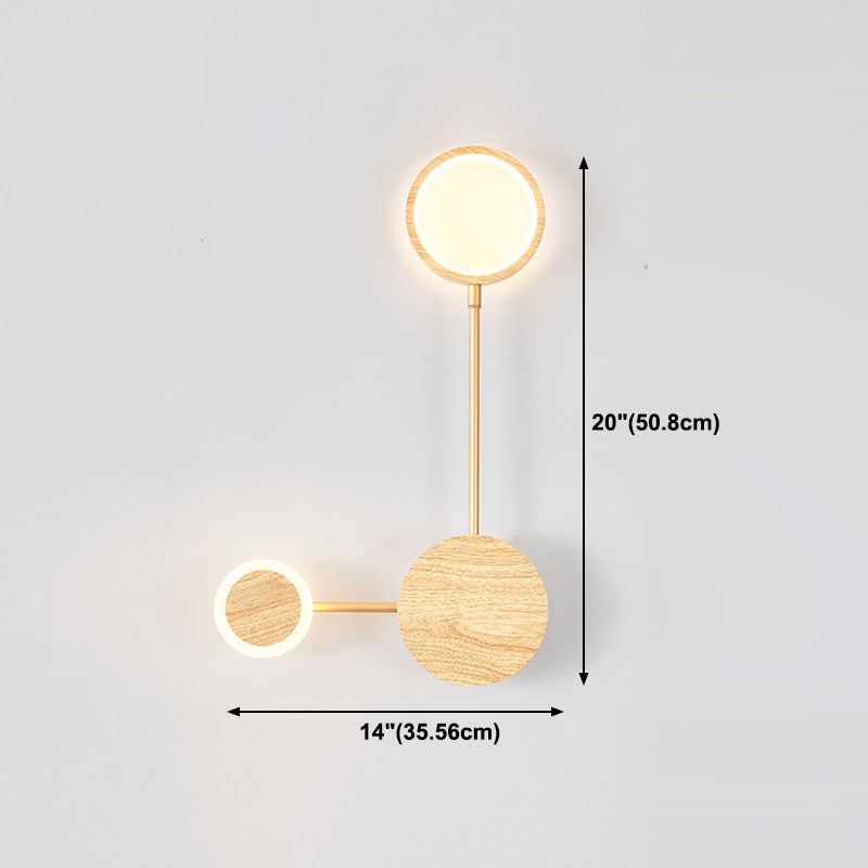 Multi -Leuchten rechteckige Wandlampen moderne Metallwandlampen im modernen Stil