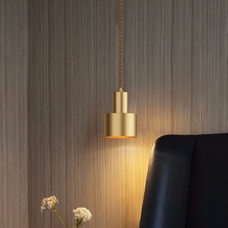 Pendentif de plafond ombré en métal