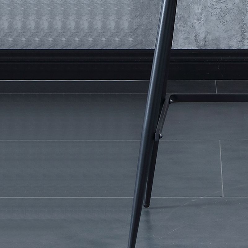 Modern Velvet Bar Stool Backrest Counter Stool for Dining Room