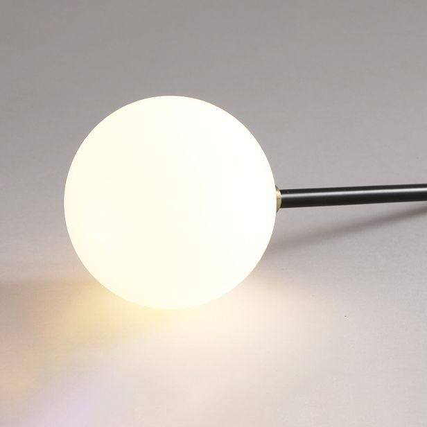 Lampade per lampadari in metallo moderno lampade a sospensione nera a sospensione multishead per soggiorno