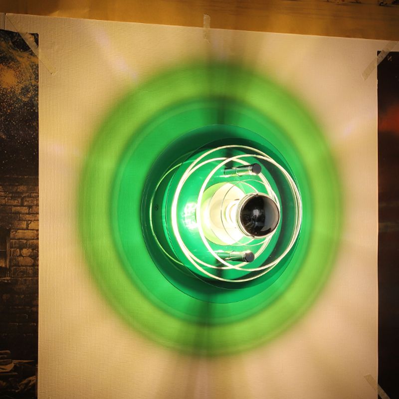 Space-age Wall Lamp Fixture Postmodern Style Acrylic 1 Bulb Bedroom Sconce Light