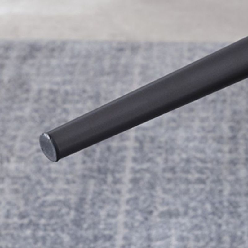 Contemporary Kitchen Chairs Dining Arm Side Chairs with Metal Legs