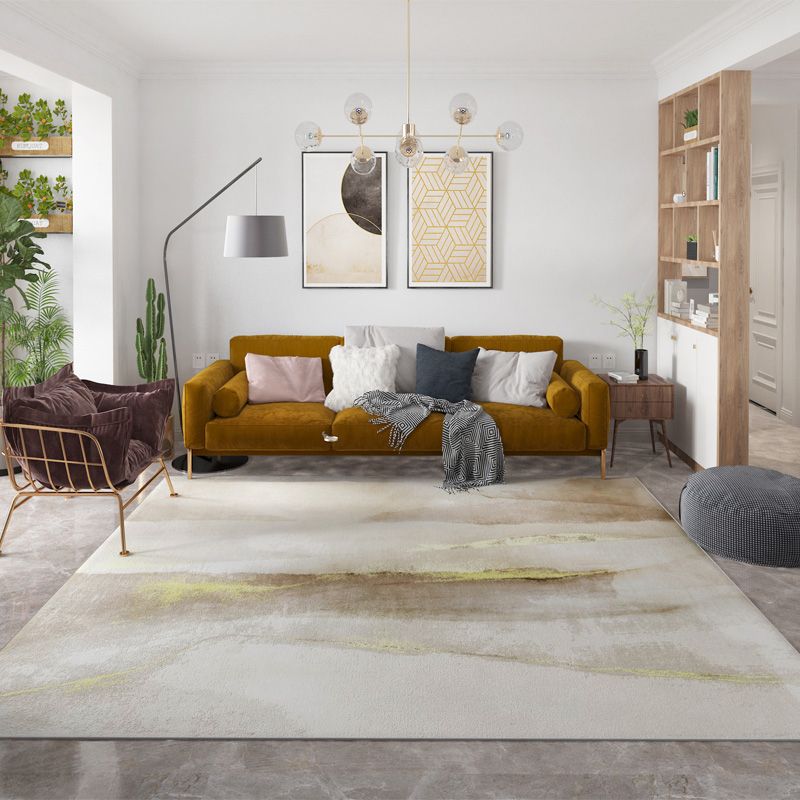 Ontspannende binnenkleed Polyester Samenvatting Afdrukken Tapijt Resistent gebied Tapijt voor woningdecoratie